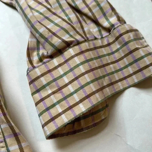 Peter Millar striped button down size XL - Picture 5 of 6